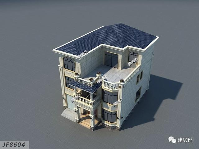 三層帶車庫的別墅設(shè)計(jì)圖，造價(jià)30W，享受優(yōu)質(zhì)生活！