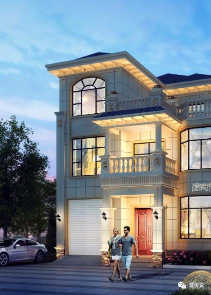 三層帶車庫的別墅設(shè)計(jì)圖，造價(jià)30W，享受優(yōu)質(zhì)生活！