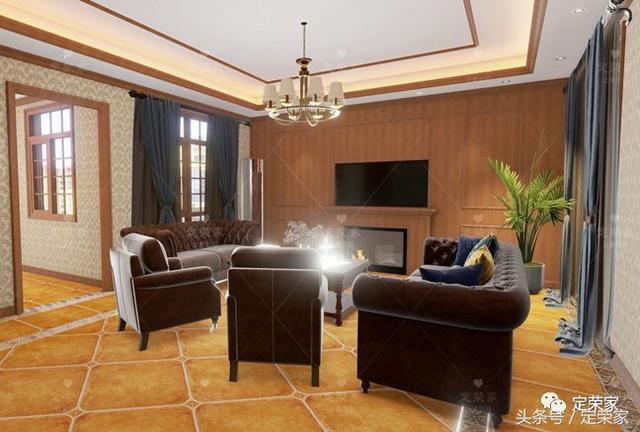 二層別墅設計圖，五室三廳四衛(wèi)，摒棄了繁瑣和奢華。