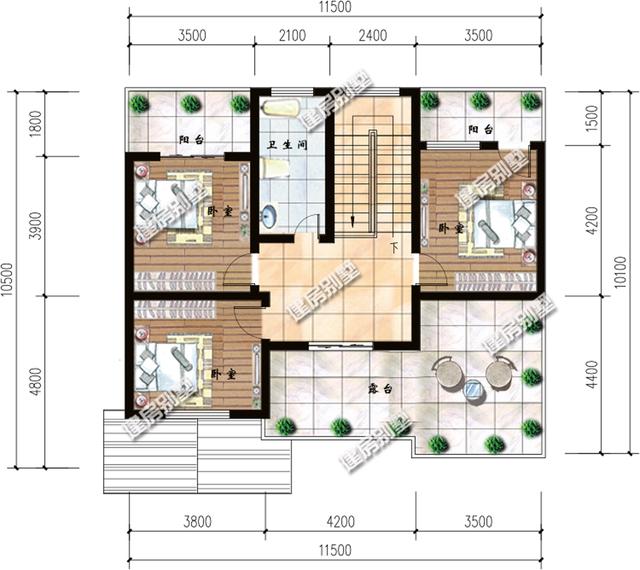3棟開(kāi)間11.5m農(nóng)村自建房，不求其他只求家人在側(cè)。