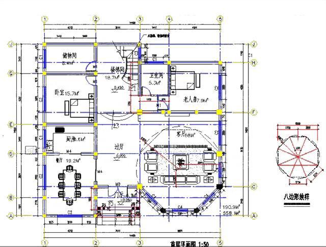 農(nóng)村三層帶露臺自建房，南北通透，人性化設計。