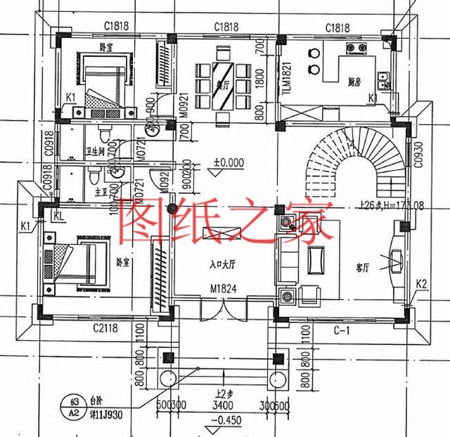 150平造價(jià)35萬，3套簡(jiǎn)單大氣的三層別墅設(shè)計(jì)圖，推薦給您！