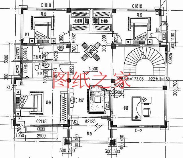 150平造價(jià)35萬，3套簡(jiǎn)單大氣的三層別墅設(shè)計(jì)圖，推薦給您！