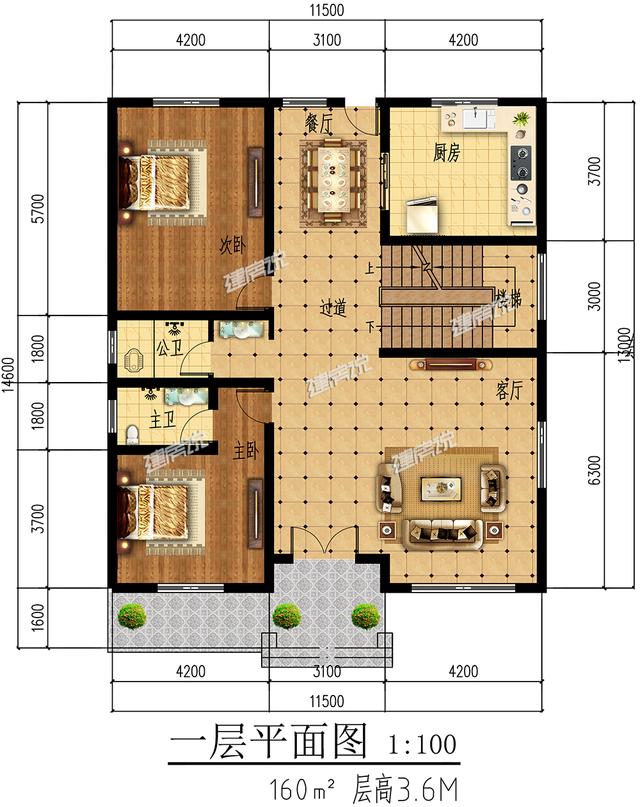 三層爆款農(nóng)村自建房，室內(nèi)布局很實(shí)用，您值得擁有！