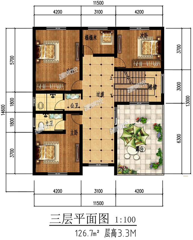 三層爆款農(nóng)村自建房，室內(nèi)布局很實(shí)用，您值得擁有！