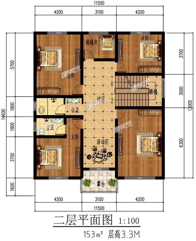 三層爆款農(nóng)村自建房，室內(nèi)布局很實(shí)用，您值得擁有！