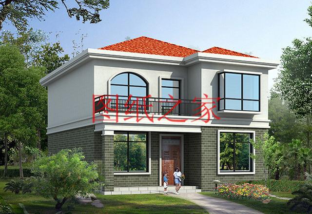 現(xiàn)代二層別墅設(shè)計(jì)圖，經(jīng)濟(jì)實(shí)惠造價(jià)低廉，您還在等什么？