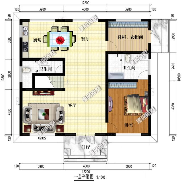 三層別墅設(shè)計(jì)圖，占地小戶(hù)型優(yōu)，送您一棟美宅。