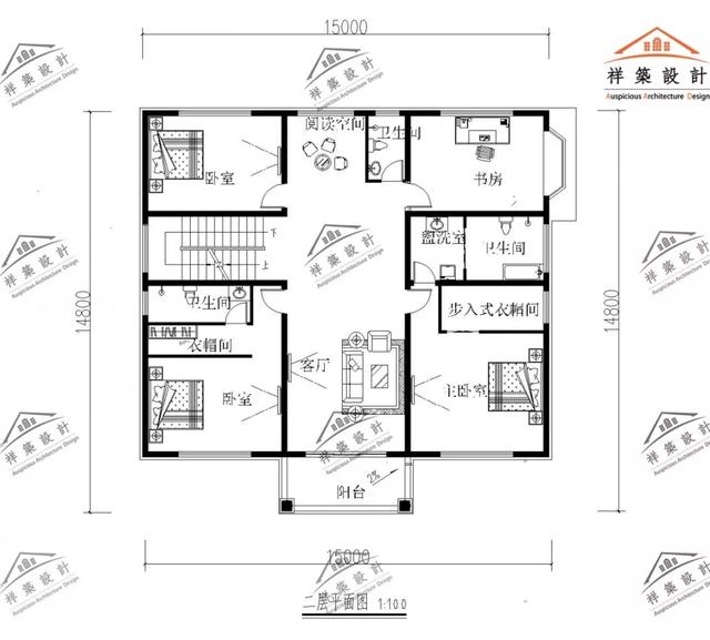 歐式風格別墅設計圖 ，造價低廉，經濟實用型別墅。