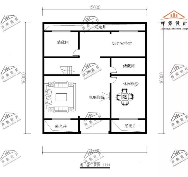 歐式風格別墅設計圖 ，造價低廉，經濟實用型別墅。