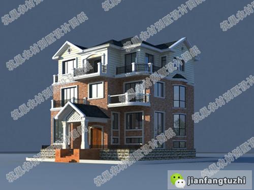 復(fù)式三層帶夾層別墅設(shè)計(jì)圖，610㎡大家庭必備！