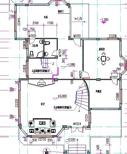 復(fù)式三層帶夾層別墅設(shè)計(jì)圖，610㎡大家庭必備！