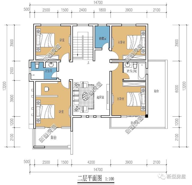 3套帶車(chē)庫(kù)露臺(tái)的別墅設(shè)計(jì)圖，實(shí)拍圖太美第2套30W就能建