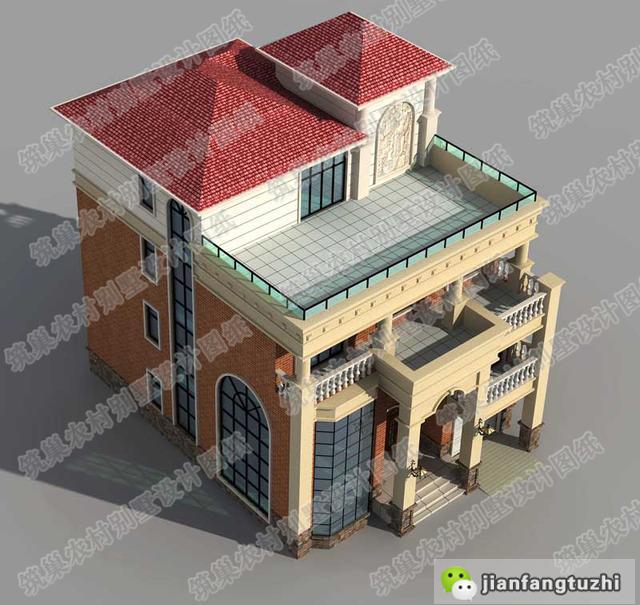 三層半四層別墅設(shè)計圖，多功能設(shè)計，讓您滿意入住。