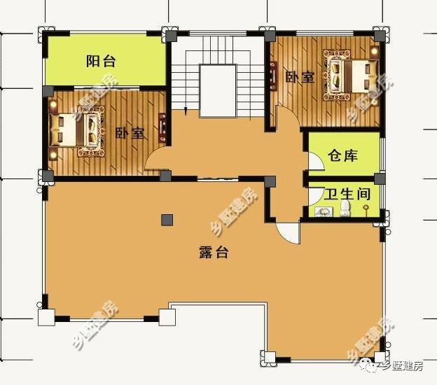 黃金別墅設(shè)計(jì)圖，造價(jià)二三十萬(wàn)，依山傍水好去處！