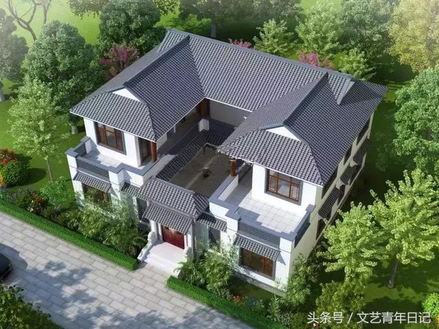 幾款徽派風(fēng)格輕鋼別墅設(shè)計(jì)圖，值得參考！