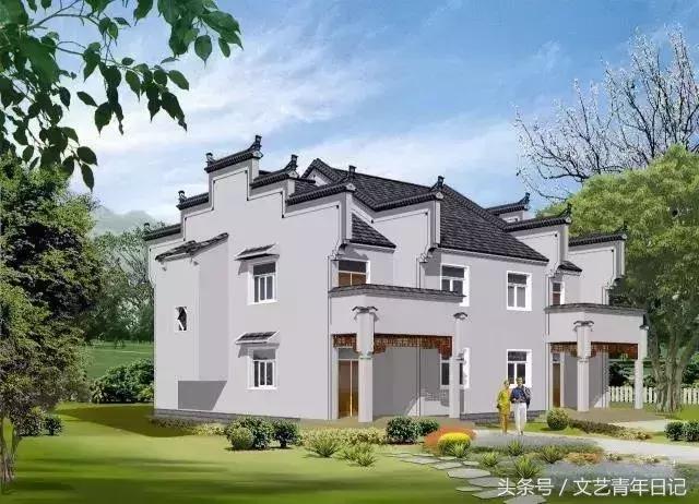 幾款徽派風(fēng)格輕鋼別墅設(shè)計(jì)圖，值得參考！