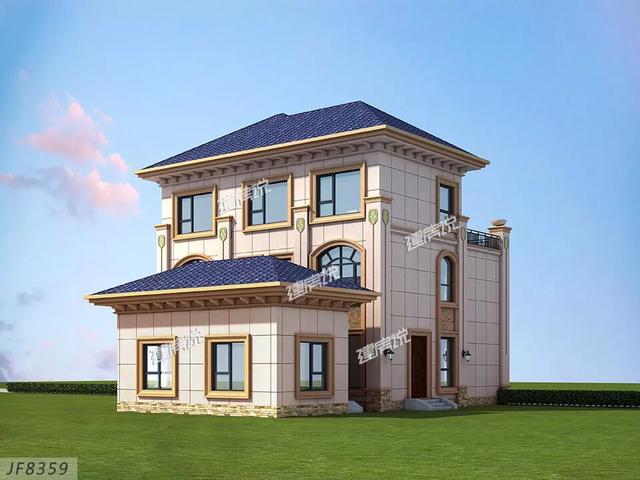 新型別墅設計圖，孝敬父母，讓他們安享晚年。