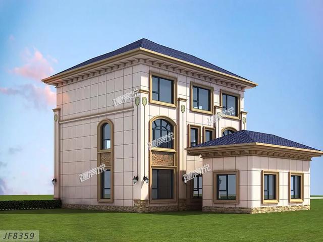 新型別墅設計圖，孝敬父母，讓他們安享晚年。