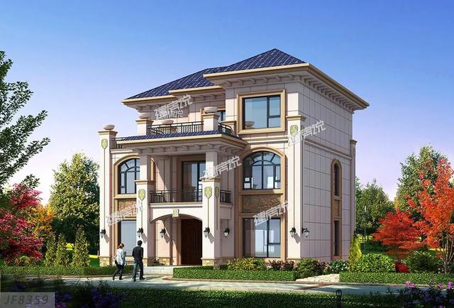 新型別墅設計圖，孝敬父母，讓他們安享晚年。