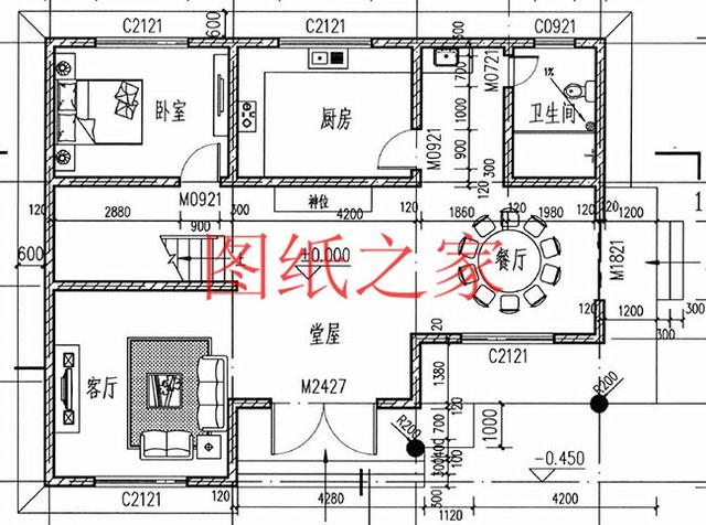 130平的二層別墅設(shè)計(jì)圖，外觀精美布局實(shí)用，造價(jià)只要30W。