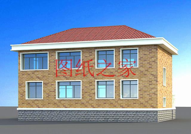 130平的二層別墅設(shè)計(jì)圖，外觀精美布局實(shí)用，造價(jià)只要30W。