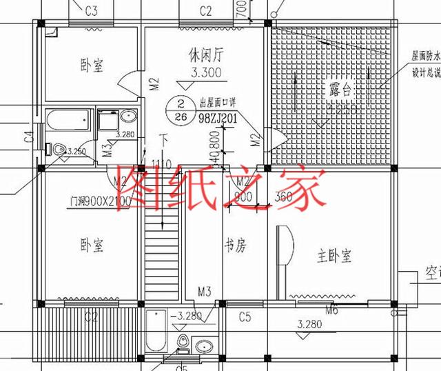 130平的二層別墅設(shè)計(jì)圖，外觀精美布局實(shí)用，造價(jià)只要30W。