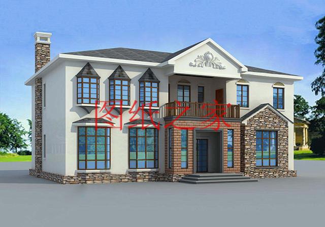 寬敞明亮的二層別墅設(shè)計圖，簡約大方、與眾不同！