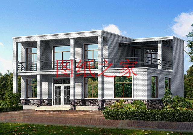 寬敞明亮的二層別墅設(shè)計圖，簡約大方、與眾不同！