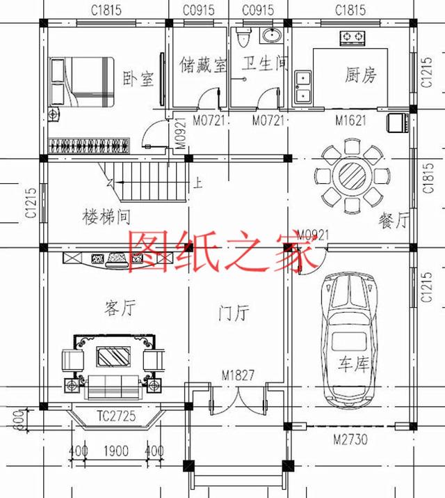 實用型三層別墅設(shè)計圖，130平造價只要三十萬，值得建造。