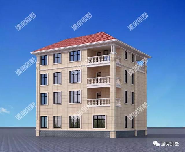 推薦一款四層自建房，獨(dú)特設(shè)計(jì)，外觀新穎，歡迎收藏！