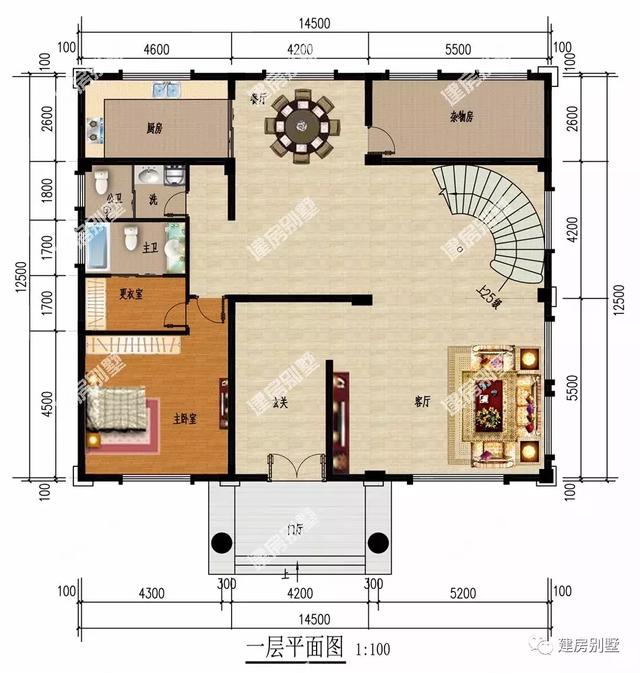 推薦一款四層自建房，獨(dú)特設(shè)計(jì)，外觀新穎，歡迎收藏！
