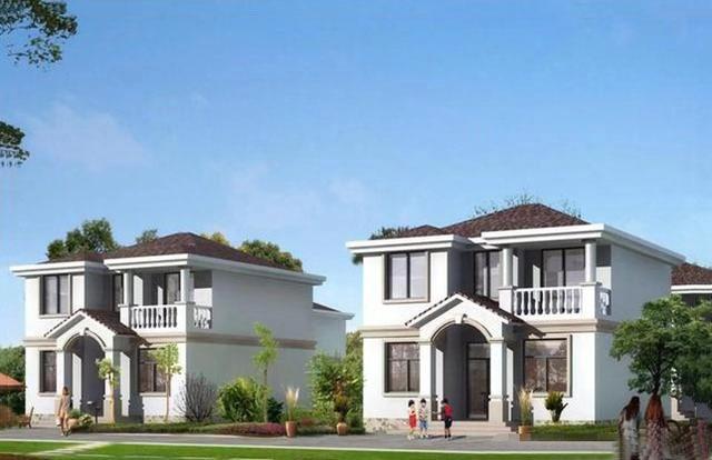 小巧別墅設計圖，五室三廳功能齊全，占地110平米。