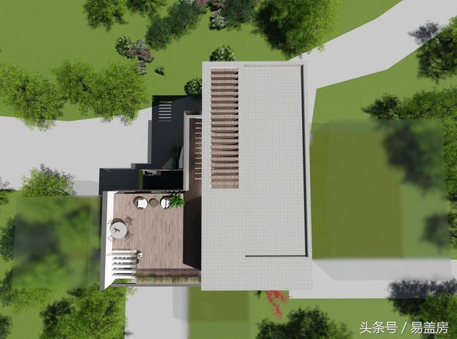 浙江現(xiàn)代別墅設(shè)計圖，帶大露臺和超多臥室，羨煞旁人。