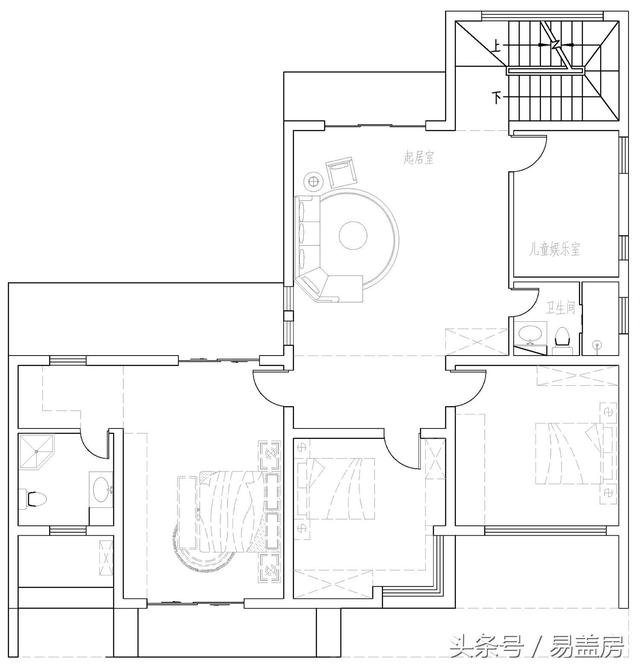 浙江現(xiàn)代別墅設(shè)計圖，帶大露臺和超多臥室，羨煞旁人。