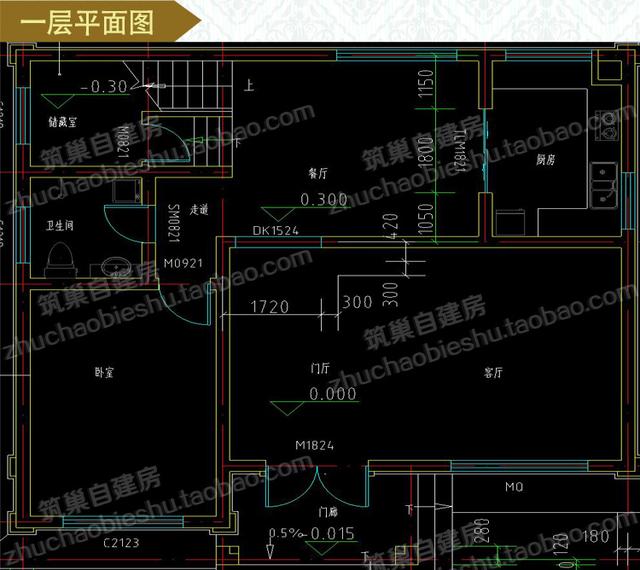 5款二三層別墅設(shè)計(jì)圖，占地小，造價(jià)20萬左右。