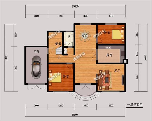 兩層經濟實用農村自建房，5套兩層戶型推薦，您喜歡哪套？