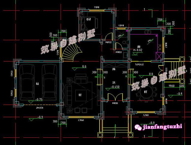 江西農村三層別墅設計圖，絕對是村里羨慕的對象。