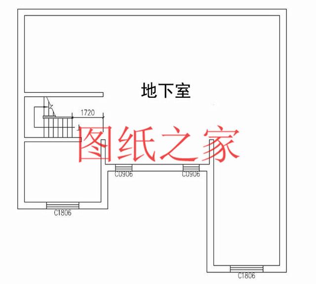 大戶型二層別墅設(shè)計(jì)圖，經(jīng)濟(jì)實(shí)惠、簡(jiǎn)單大氣，適合大家族居住。