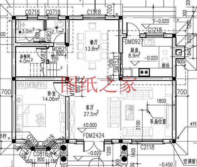 小戶型二層別墅設(shè)計(jì)圖，只有您想不到?jīng)]有我們做不到！