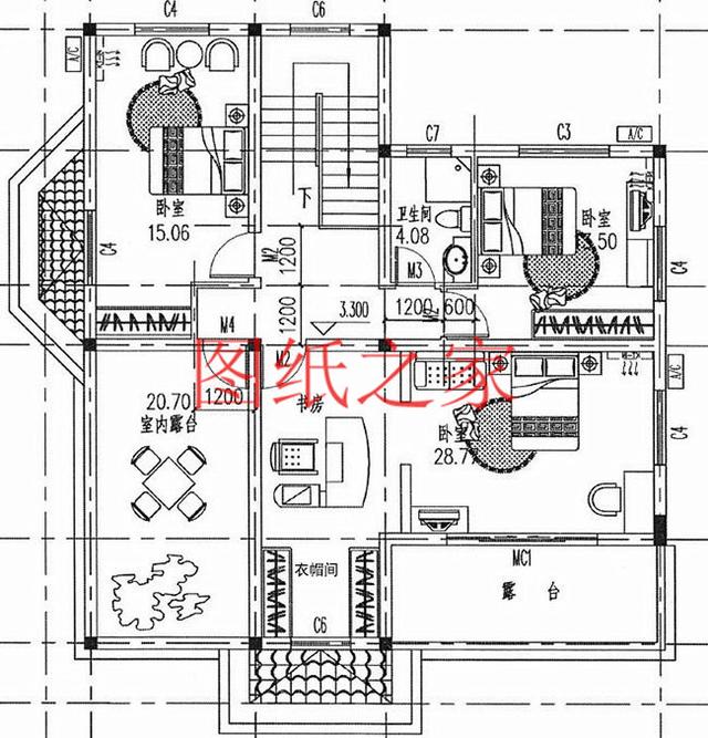 推薦4套170平米左右的二層別墅設計圖，大戶型寬敞開闊、豪華大氣！