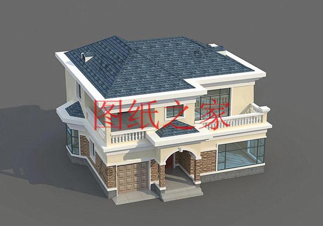 推薦4套170平米左右的二層別墅設計圖，大戶型寬敞開闊、豪華大氣！