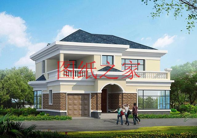 推薦4套170平米左右的二層別墅設計圖，大戶型寬敞開闊、豪華大氣！