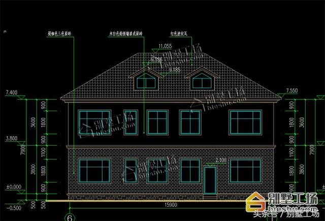 二層簡歐農(nóng)村自建房，復式客廳大落地窗，您值得擁有。