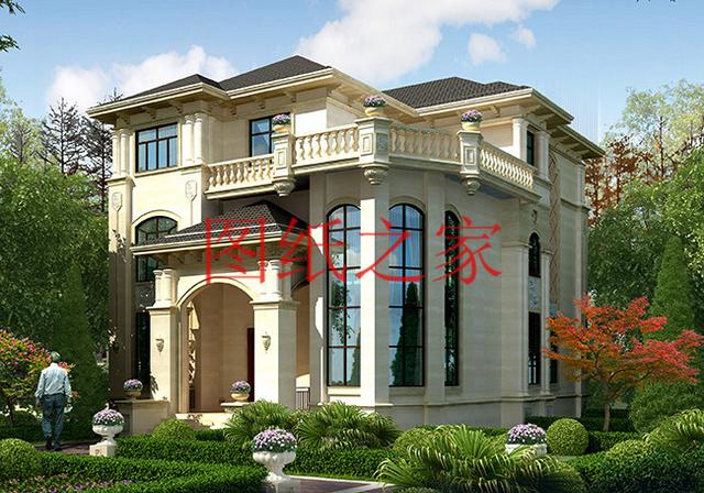 精致奢華的大戶型三層別墅設(shè)計(jì)圖，推薦給您獨(dú)一無二的建筑。