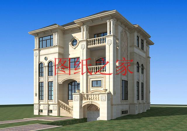 精致奢華的大戶型三層別墅設(shè)計(jì)圖，推薦給您獨(dú)一無二的建筑。