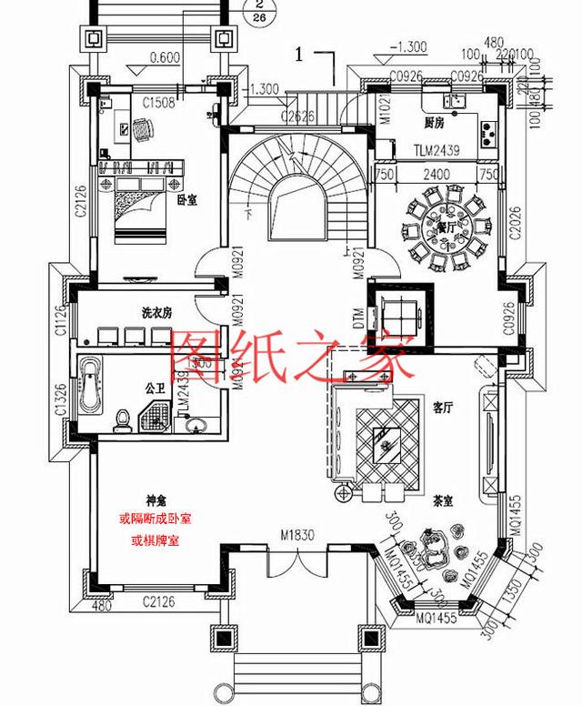 精致奢華的大戶型三層別墅設(shè)計(jì)圖，推薦給您獨(dú)一無二的建筑。