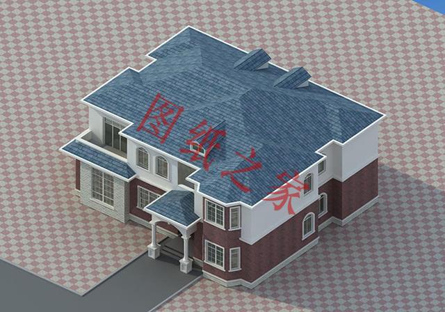 6套二層別墅設(shè)計(jì)圖，有錢(qián)了就回家修別墅，想要多大就修多大！