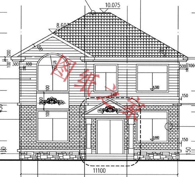 6套二層別墅設(shè)計(jì)圖，有錢(qián)了就回家修別墅，想要多大就修多大！