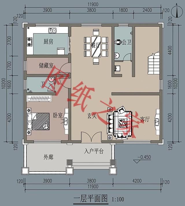 6套二層別墅設(shè)計(jì)圖，有錢(qián)了就回家修別墅，想要多大就修多大！